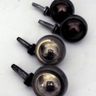 Four (4) Vintage Satellite by Shephard Casters 3 3/4"