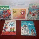 5 Vintage Childrens Books from the 60's and the 80's Great Stories & Price