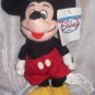 Disney Mickey Mouse Mini Bean Bag 7" NWT Disney Store