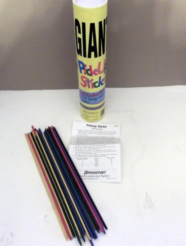 Pressman Toy Toy Classic Game, Giant Pick-Up Sticks 1514 Family Games