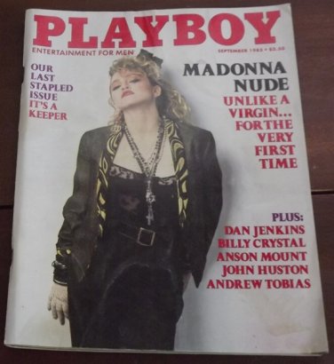 Vintage Playboy Back Issue September 1985