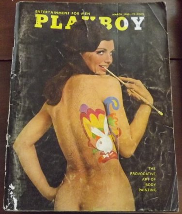 Vintage Playboy Back Issue March 1968