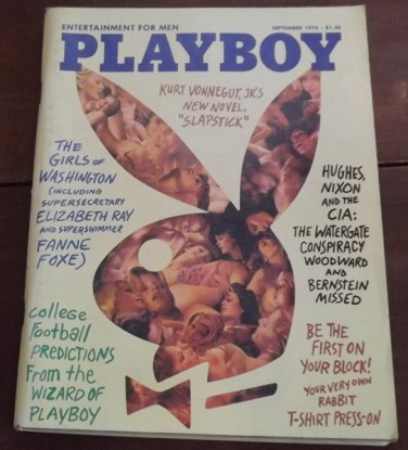 Vintage Playboy Back Issue September 1976