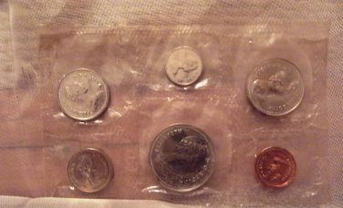 1982 Canadian Proof Like Mint 6-Coin Uncirculated Set