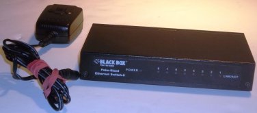 Black Box 724-746-5500 Ethernet Switch 8 port