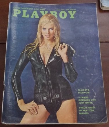 Vintage Playboy Back Issue May 1971