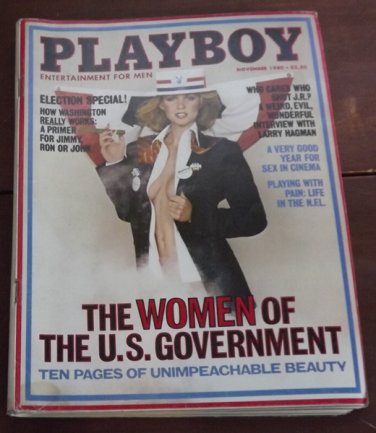 Vintage Playboy Back Issue November 1980