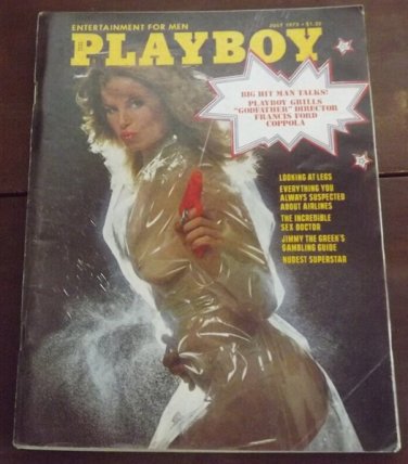 Vintage Playboy Back Issue July 1975