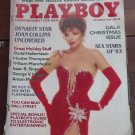 Vintage Playboy Back Issue December 1983 Missing Centerfold