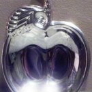 Silver Plated Apple Shaped Serving Tray