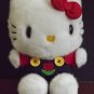 6" Hello Kitty Plush Sitting, Overall with Flower, So CUTE