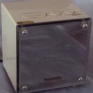 Alarm Clock Panasonic RC-58 Vintage Mirrored Cube Radio Fully Working