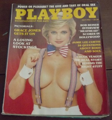 Vintage Playboy Back Issue July 1985