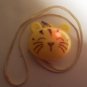 Blinking Light Kitty Cat Girls Necklace Cute