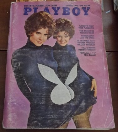Vintage Playboy Back Issue October 1970