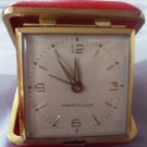 Vintage WestcloxTravel Alarm Clock in Red Case