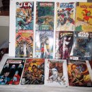 Lot of 12 Various ComicBooks JLA, Batman, Steel, Way of The Rat, Sojourn & MORE