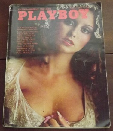 Vintage Playboy Back Issue February 1975 Missing Centerfold