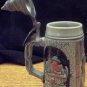 VINTAGE GERMAN BEER STEIN WITH LID, LIDDED STEIN , WESTERN GERMANY