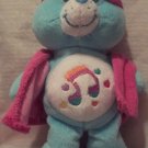 Heartsong Bear ~ Care Bears 8" Plush (2006, Jakks Pacific) blue w/ Robe Eye Mask