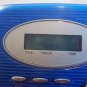 AUDIOPHASE Personal CD Player MP3 CD-R/RW Discman DM9118 AC Batteries Gray Blue