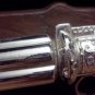 Avon Decanter Dueling Pistols After Shave Gun Bottles with Plaques