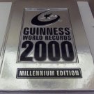 Rare Guinness Book of World Records Embossed Hard-Cover Millennium Edition 2000