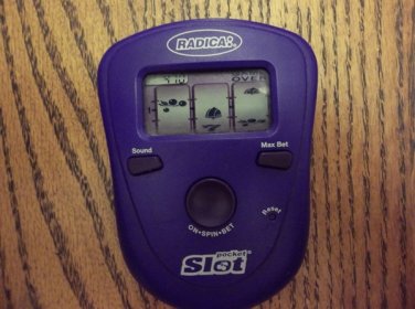 Radica Pocket Slot Handheld Game