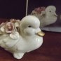 Vintage Porcelain Duck Salt & Pepper Shakers