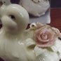 Vintage Porcelain Duck Salt & Pepper Shakers