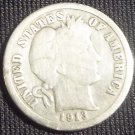 1913 BARBER DIME