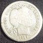 1913 BARBER DIME