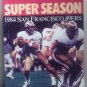 1984 San Francisco 49ers Super Season Yearbook Chronicle . SHARP! Pro Football