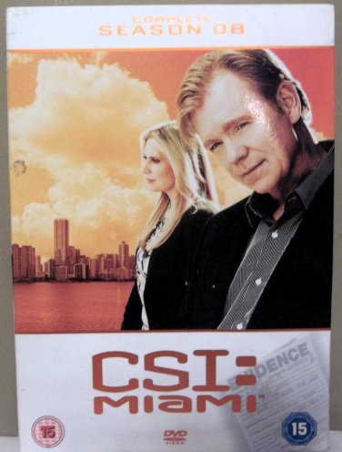 CSI: Miami - The Eighth Season (DVD, 2011, PAL)