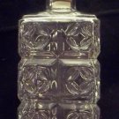 Vintage Glass Liquor Whiskey Bottle Decanter with Stopper Very Pretty