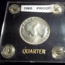 WELL ABOVE AVERAGE 1960 WASHINGTON PROOF Quarter My Lucky Quarter :)