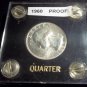 WELL ABOVE AVERAGE 1960 WASHINGTON PROOF Quarter My Lucky Quarter :)