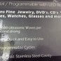 Haier Ultrasonic Jewelry Cleaner Digital Programmable w LED Readout HU781 NIB
