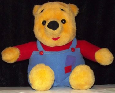 VTG. 1997 15" Winnie The Pooh Talking Bear Nose Wiggles