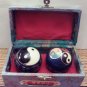 Yin Yang Chinese Iron Baoding Balls Therapy Stress Relief Balls Musical Chimes