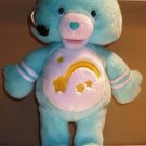 2004 CARE BEAR WISH BEAR "LETS GET PHYSICAL"SINGING & DANCING EXERCISE"