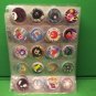 Over 250 Various Pogs Mixed Holographic Ect.