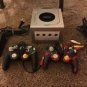 Nintendo GameCube Platinum DOL-101 (USA) With Nintendo Power Supply DOL-002