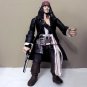 ZIZZLE DISNEY PIRATES OF THE CARIBBEAN JACK SPARROW ACTION FIGURE Squeeze Legs