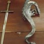 14" Dragon Display Holding a Sword Fantasy Blade Dagger