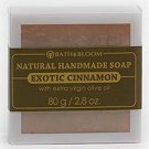 BATH and BLOOM Exotic Cinnamon Natural Handmade Soap 80g x 3pcs. Free Tracking Number