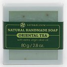 BATH and BLOOM Oriental Tea Natural Handmade Soap 80g x 3pcs. Free Tracking Number.