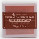 BATH and BLOOM Cherry Almond Natural Handmade Soap 80g x 3pcs. Free Tracking Number.