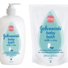 Johnson's Baby Bath Milk  500 ml. and Johnson's Baby Bath Milk (Refill) 400 ml.