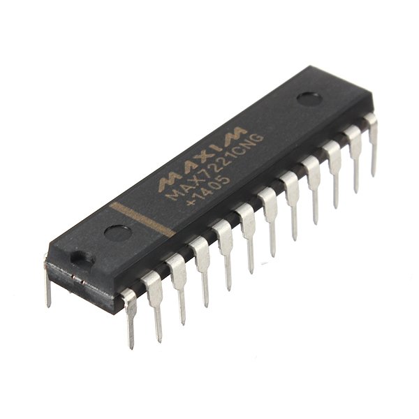 MAX7221CNG MAX7221 8-Digit LED Display Driver IC Chip DIP-24